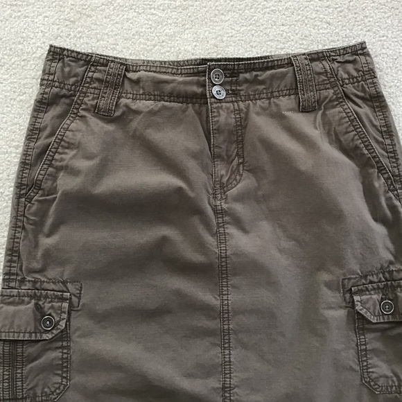 SONOMA BROWN MODERN SKIRT SIZE 4 - Picture 4 of 6